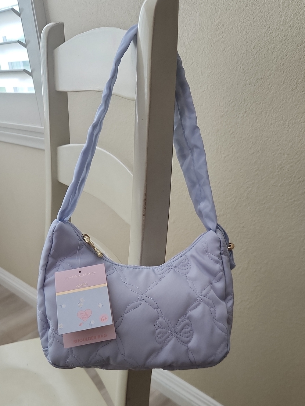 LoveShackFancy x Target - Yoobi Purple Shoulder Bag New With Tags